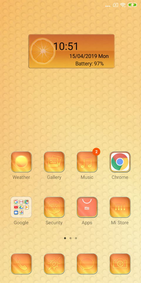 In Designs Tangy Orangy screenshot