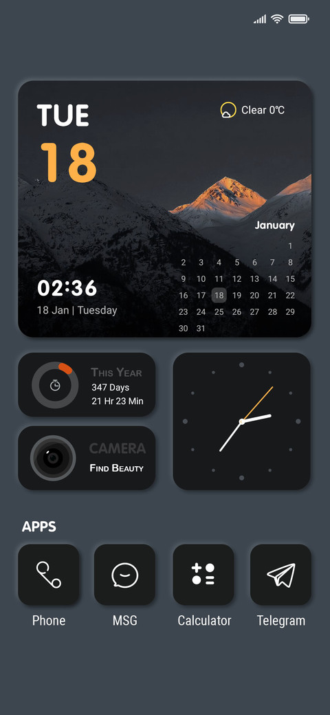 Gray METAL screenshot