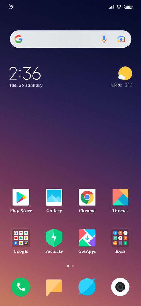 Mirarae Bold BT screenshot
