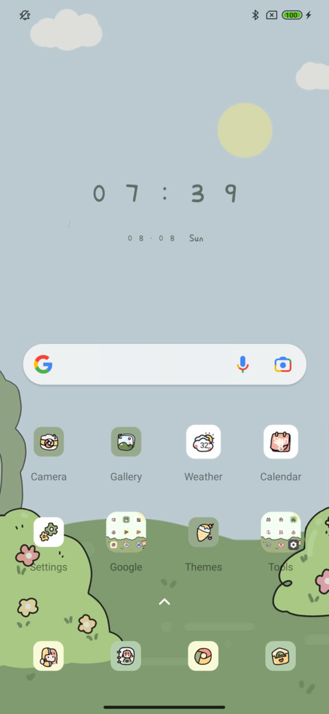 Hello life widget screenshot