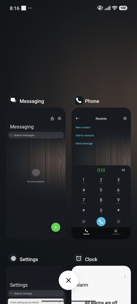 Dark Wood Grain screenshot