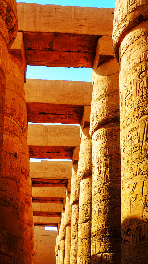 The karnak temple in egypt screenshot
