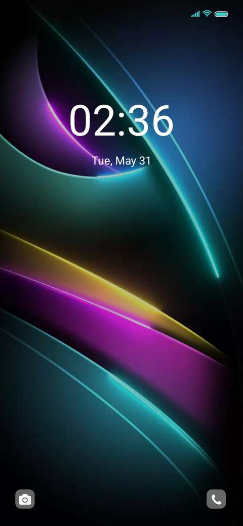 Simple color screenshot