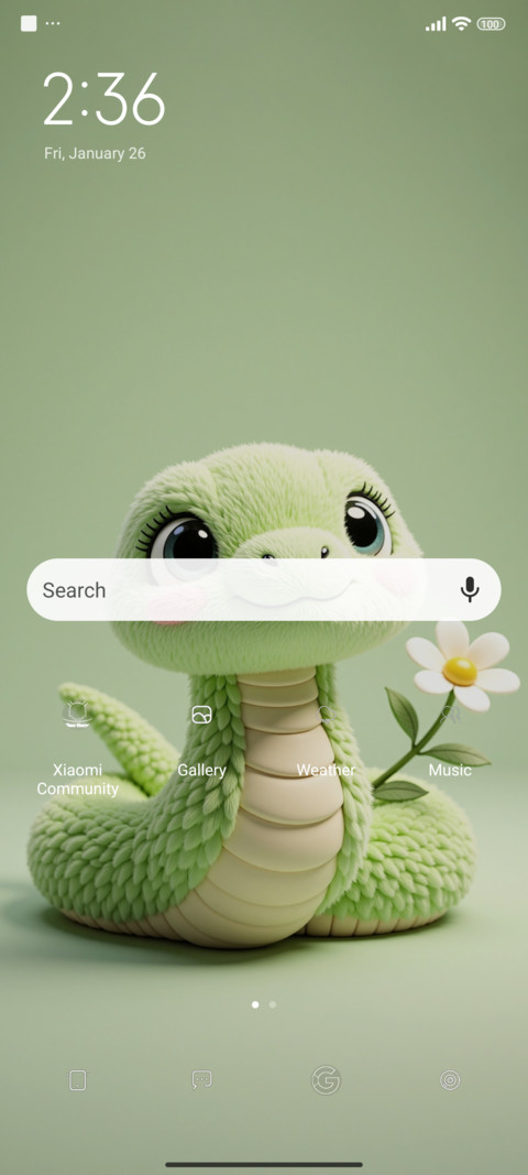 Green snake screenshot
