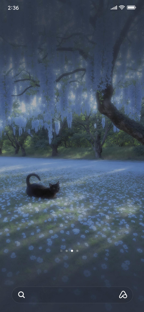 Cat in Blooms screenshot