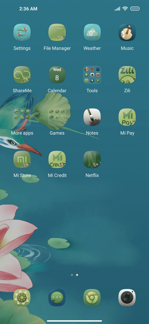 Lotus open warbler screenshot