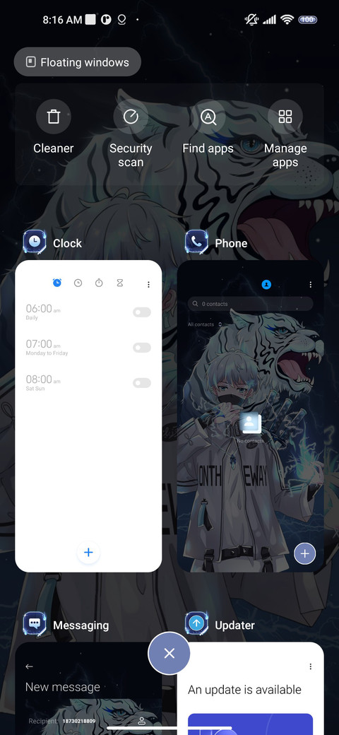 White tiger god screenshot
