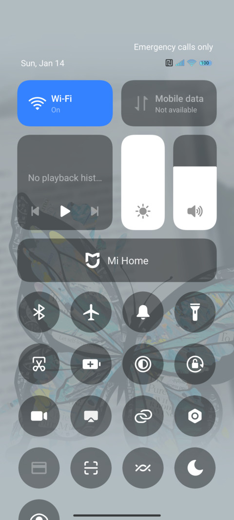 Ins butterfly screenshot