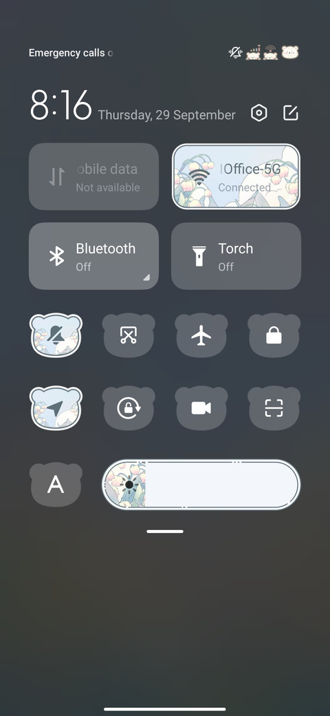 Bear and flower screenshot