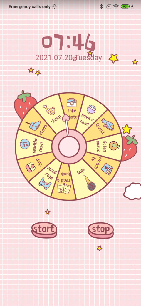 Lucky plate screenshot