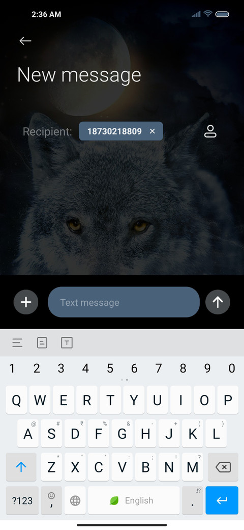 Snow wolf screenshot
