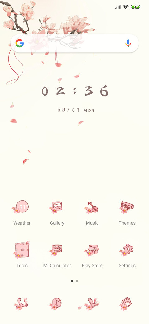 Flowers bloom and fade screenshot