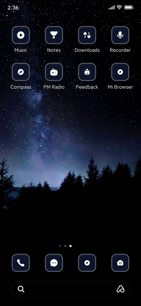 Pine tree screenshot