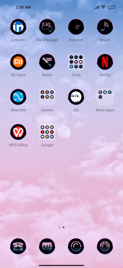 Pastel Moon screenshot