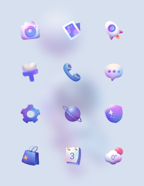 Astronaut Widgets screenshot