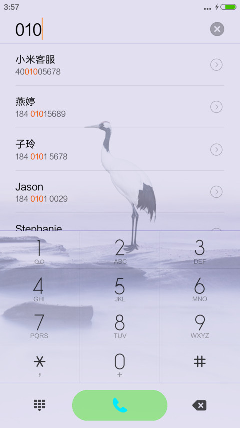 仙鹤之情【下雨特效+音乐锁屏】 screenshot