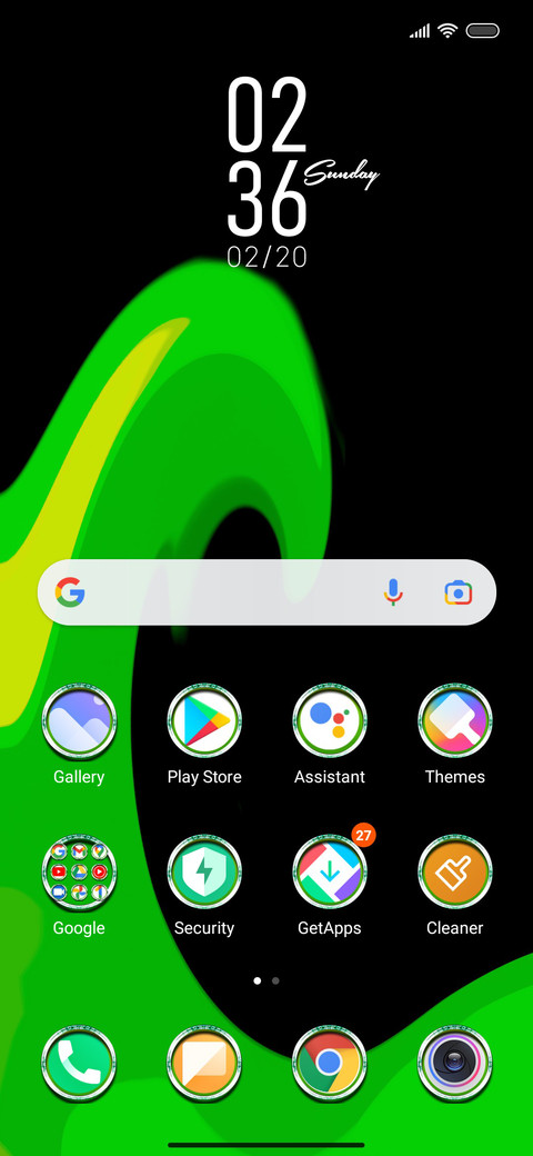 Green Wave_DWM20 screenshot