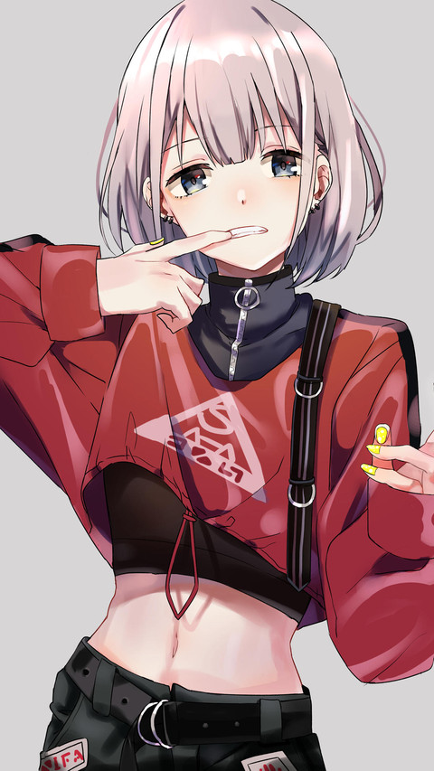 街拍女孩休闲风 screenshot