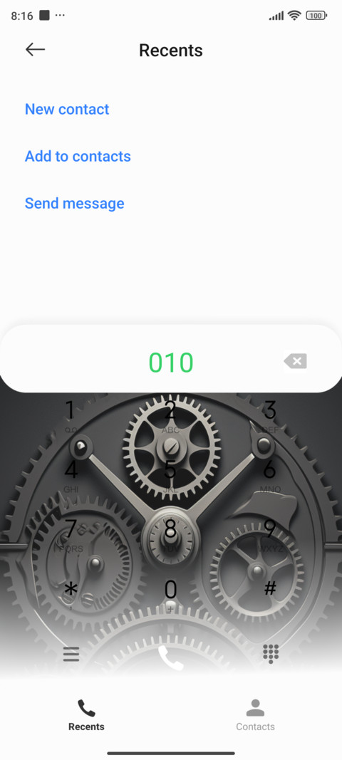 Machine screenshot
