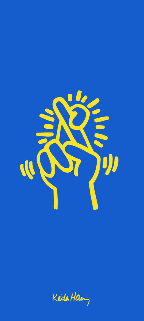 Redmi × Keith Haring 艺术联名款壁纸 screenshot