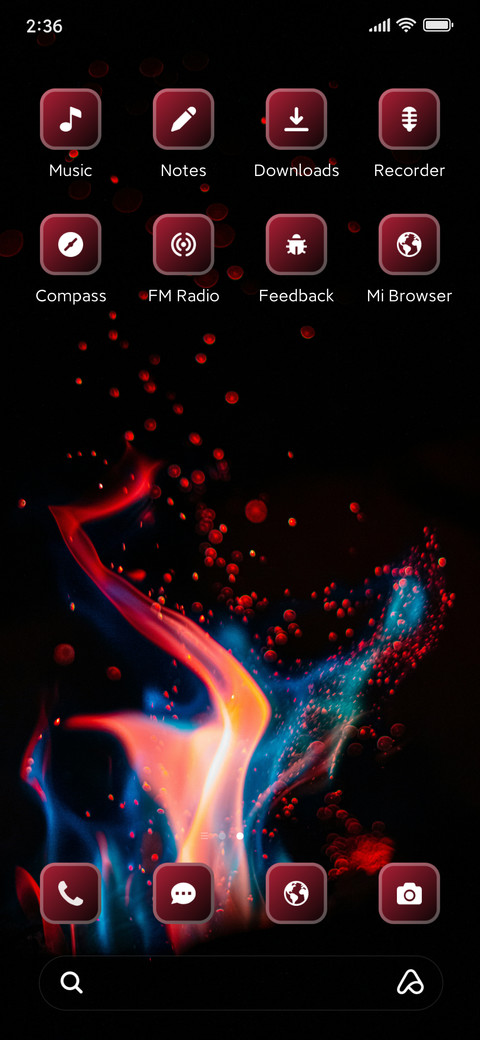 Flame screenshot