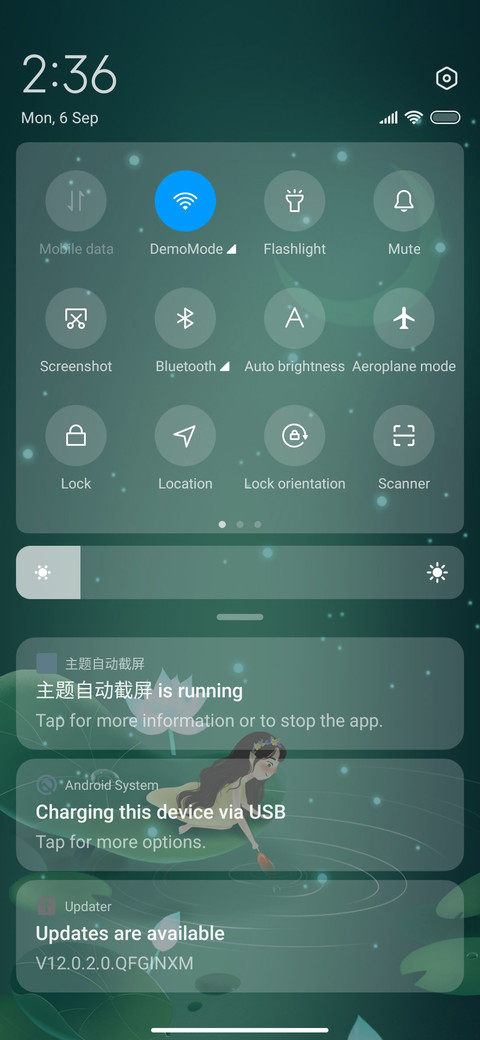 Lotus leaf girl screenshot