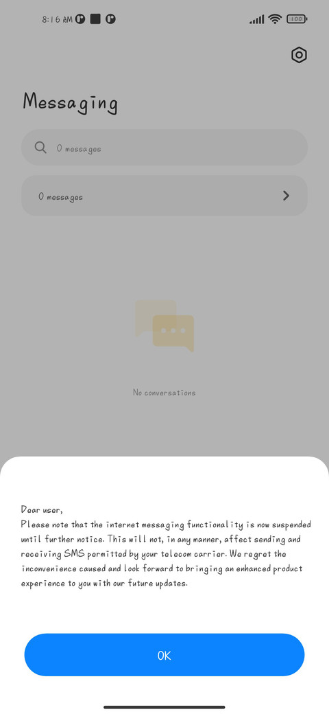Y screenshot