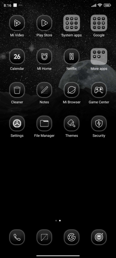 Black Amoled screenshot