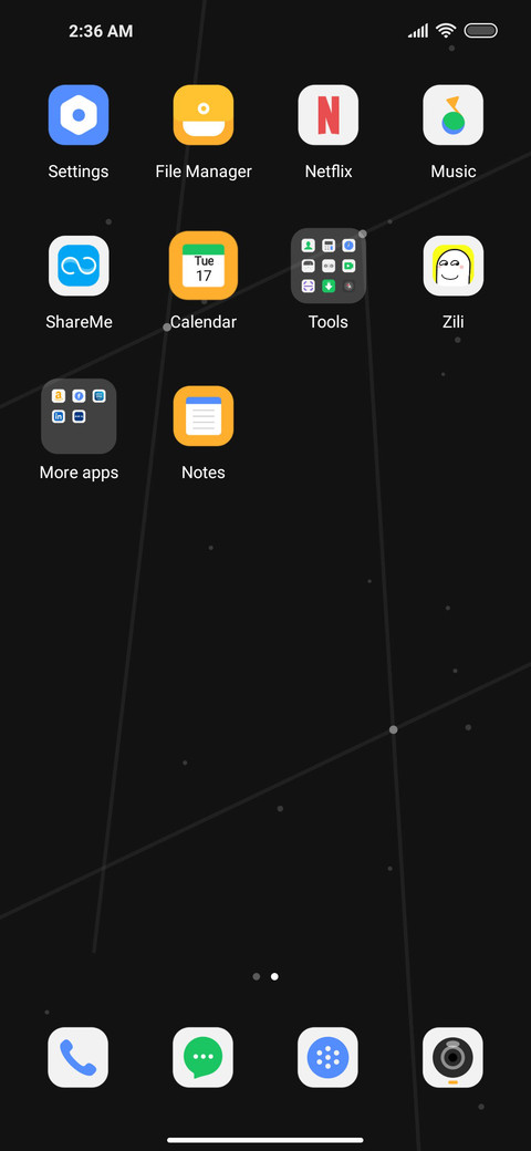 star trail screenshot