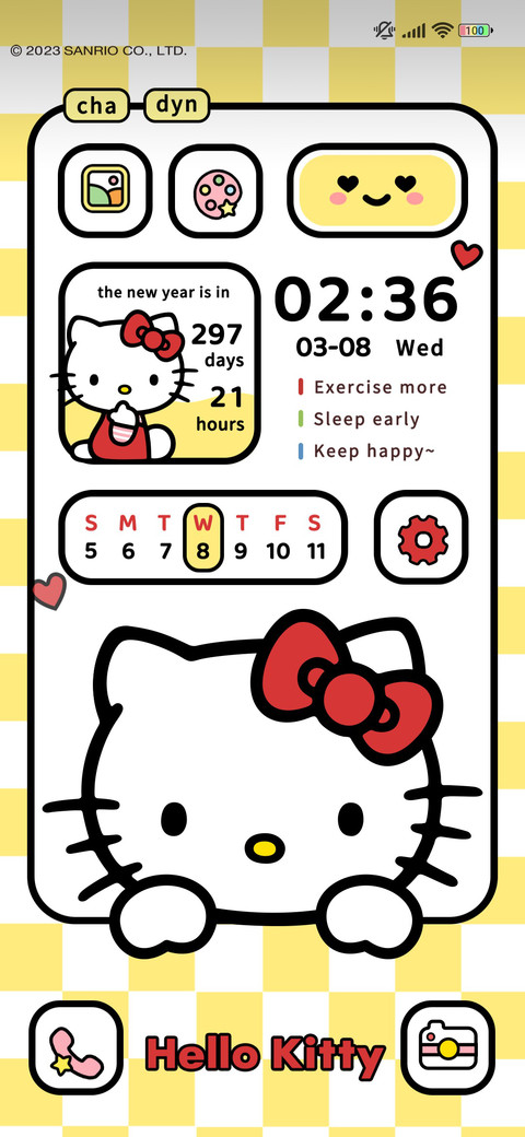Bold lines cute screenshot