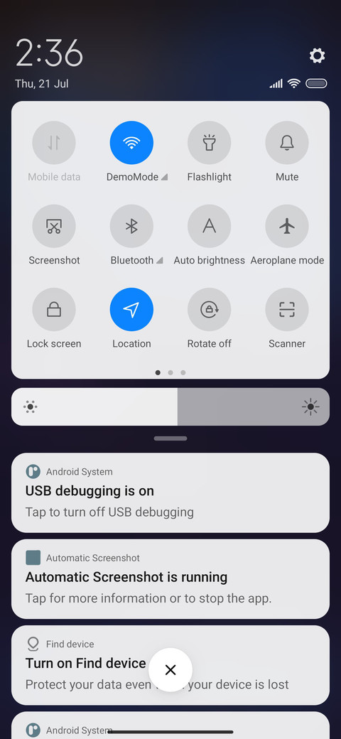 Tech screenshot