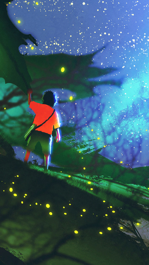 萤火虫陪你 screenshot