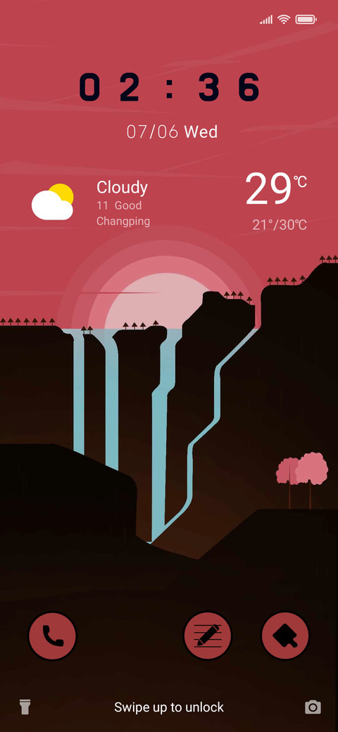 Waterfall screenshot