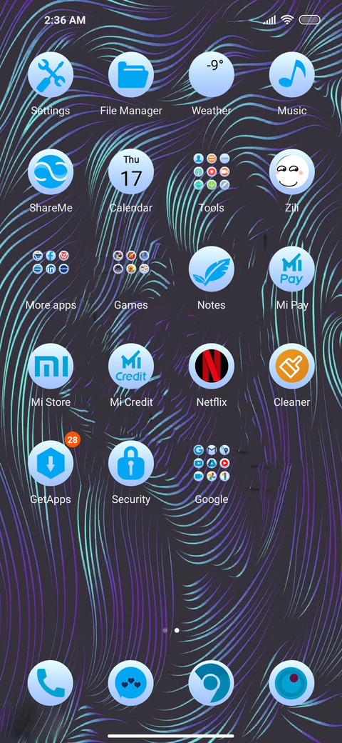 Black Pattern screenshot