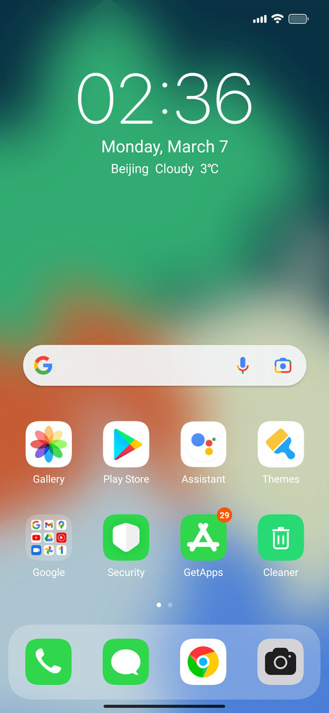 iOS 11 Pro screenshot