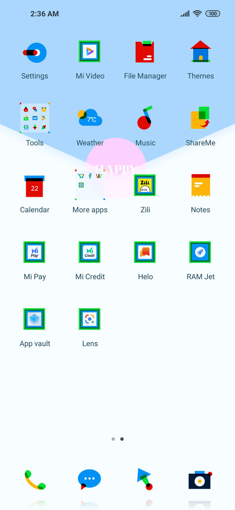 Brocade bag screenshot