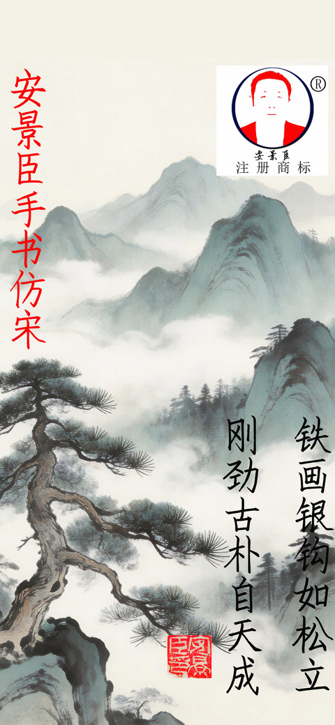 安景臣手书仿宋 screenshot