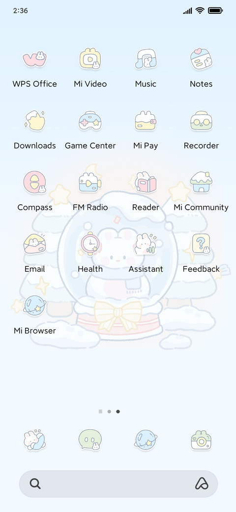 winter rabbit screenshot