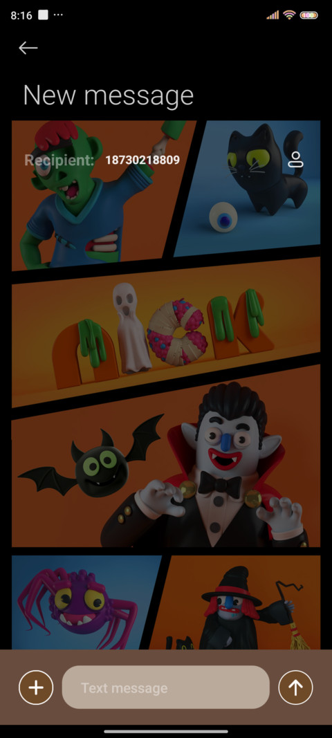 Halloween party screenshot