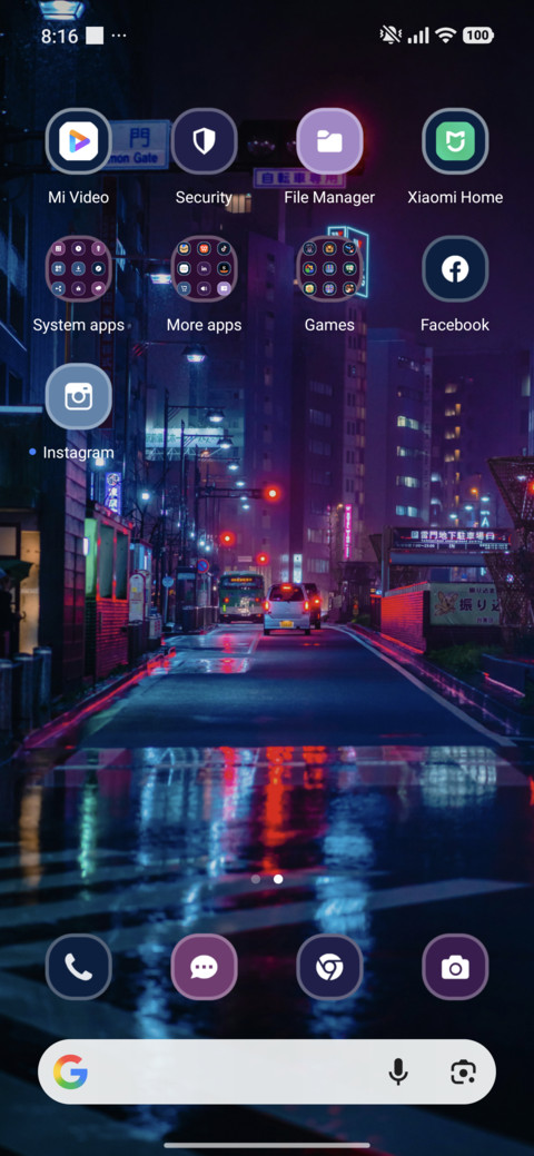 Neon Night screenshot