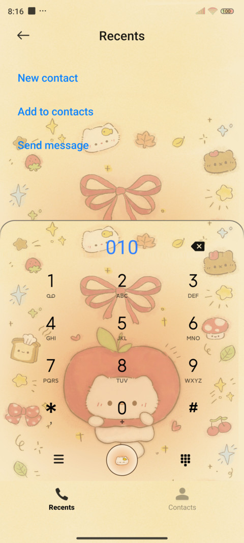 Apple Cat Bow screenshot