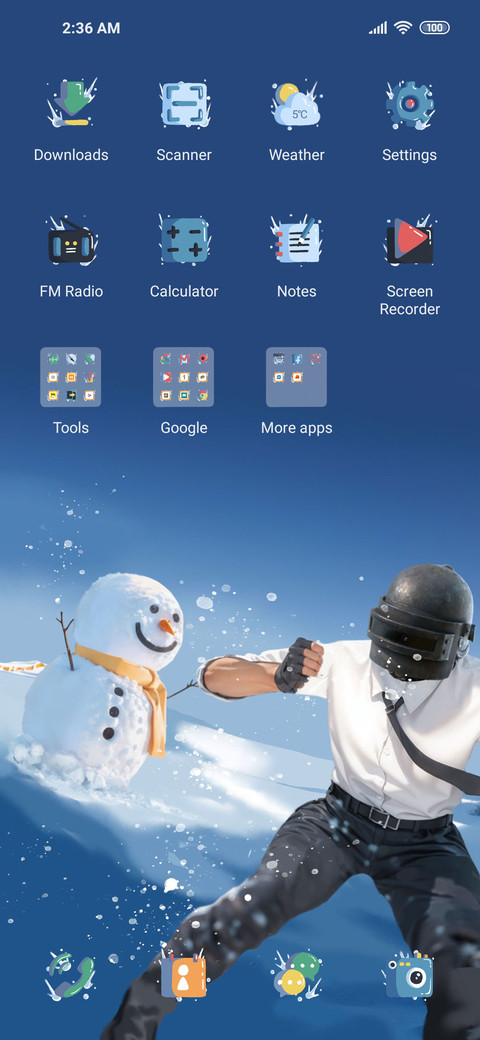 PUBGM Snowball screenshot