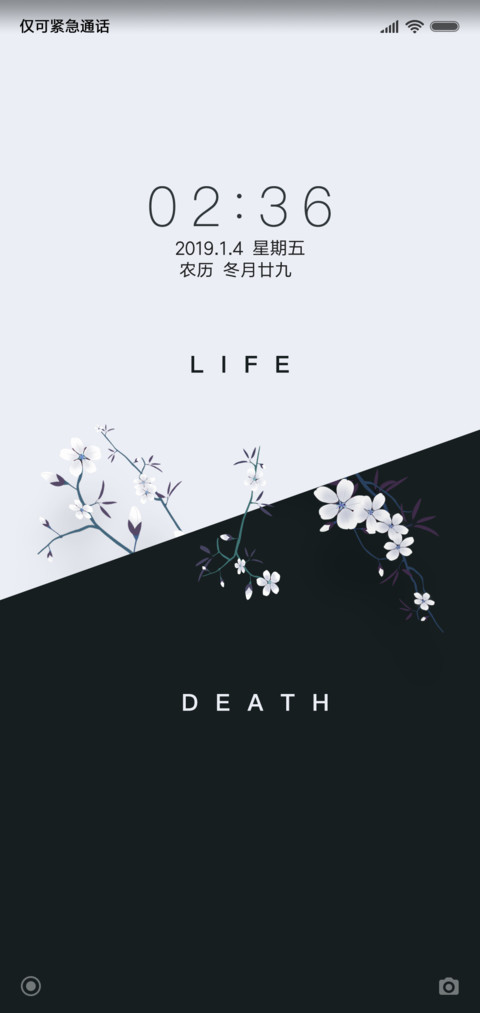 黑白兰花 screenshot