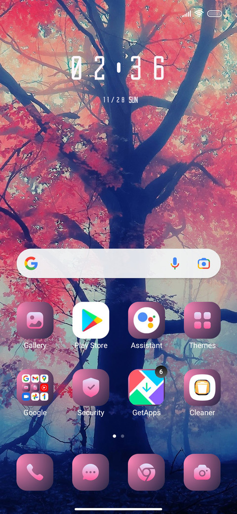 Tree screenshot
