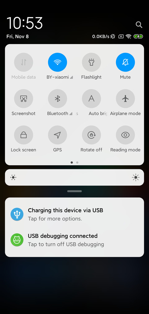 Android 10 screenshot