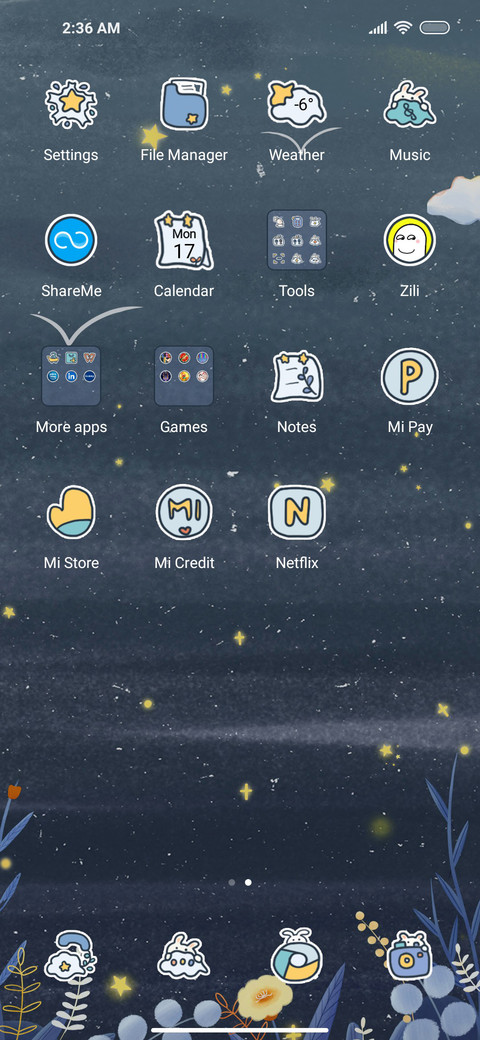 Starry screenshot