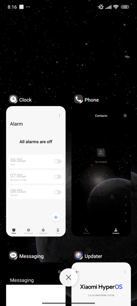 Cosmic Moon Glow screenshot