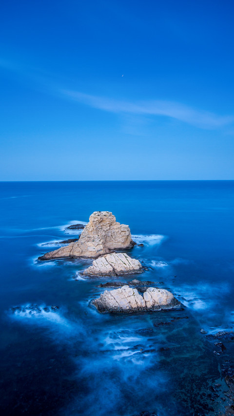 Blue hour in Javea (Spain) screenshot