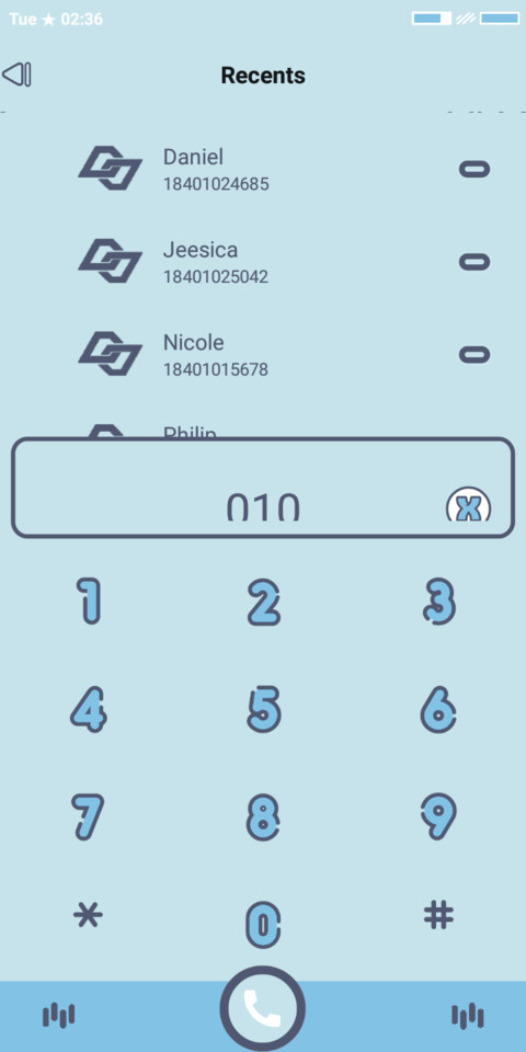 Bluekoetoek screenshot