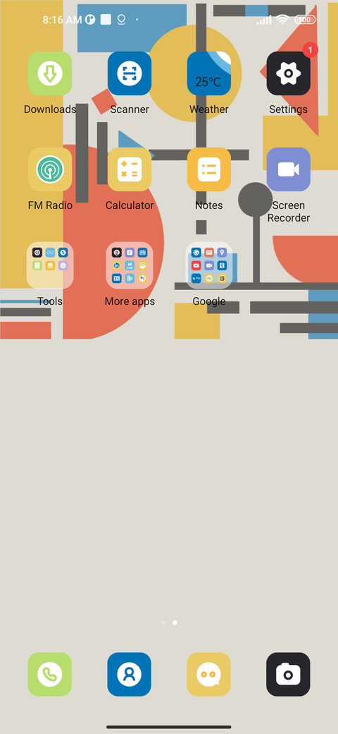 Point line surface screenshot